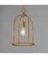 Martel 1-Light Pendant Etruscan Gold