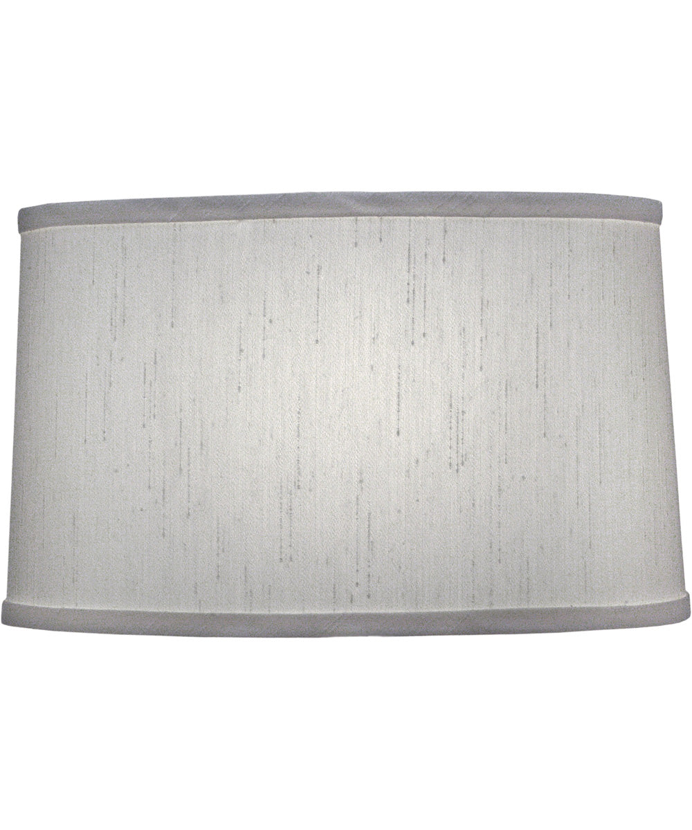 14x15x9 Global White Drum Hardback Lampshade