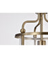 Yorktown 1-Light Pendant Burnished Brass