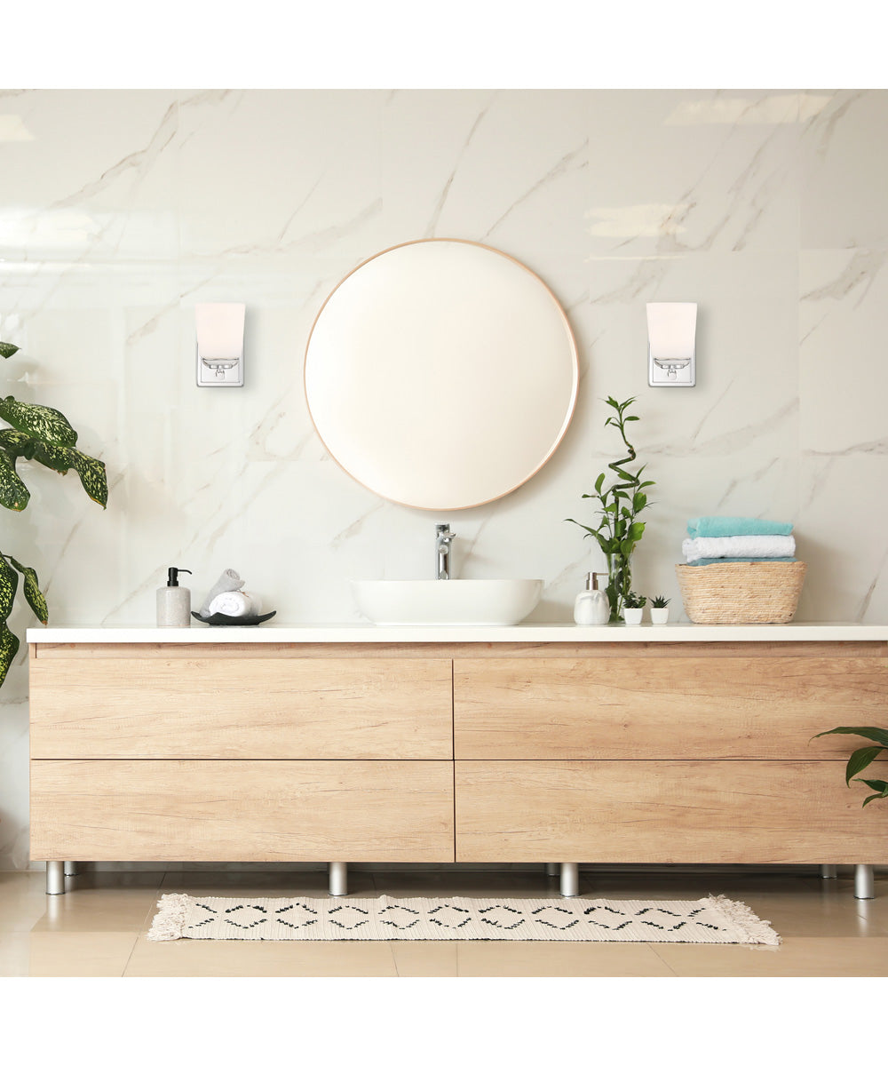 Stella 1 Light Wall Sconce  Polished Nickel