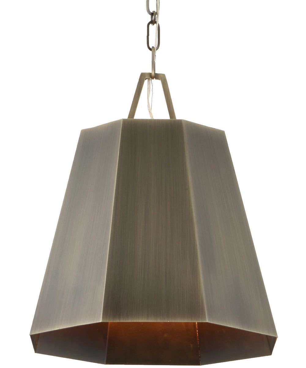 Granada 1 Light Hexagon Pendant