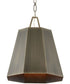 Granada 1 Light Hexagon Pendant