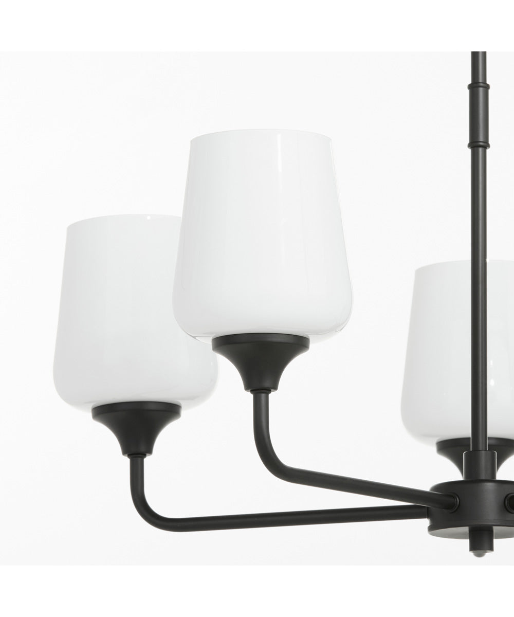 Raymond Chandelier Matte Black