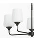 Raymond Chandelier Matte Black