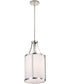 Easton 1-Light Pendant Polished Nickel