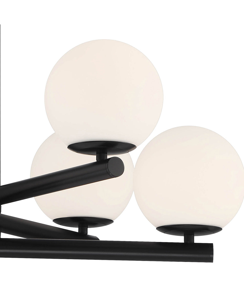 Crown Heights 6 Light Chandelier Matte Black