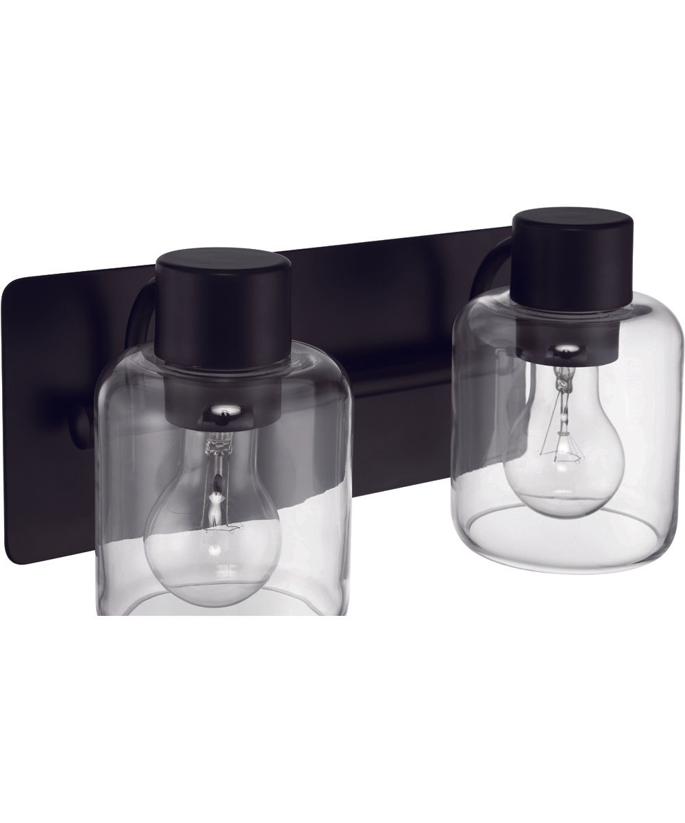 Rori 2-Light Lighting Flat Black