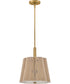 Sasha 3-Light Medium Pendant in Lacquered Brass
