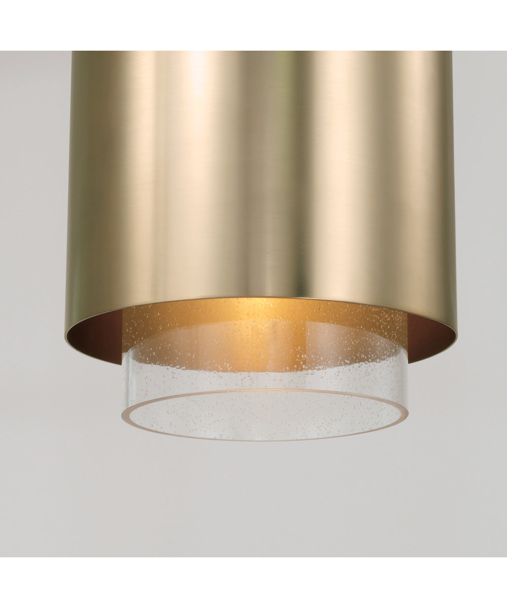 Weller 1-Light Pendant Matte Brass