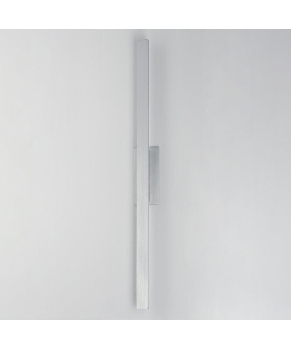 Alumilux Line 5CCT 51 inch LED Outdoor Wall Sconce Satin Aluminum