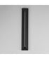 Fosso 35 inch LED Outdoor Wall Sconce - 5cct Black