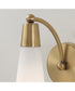 Tess 1-Light Sconce Aged Brass