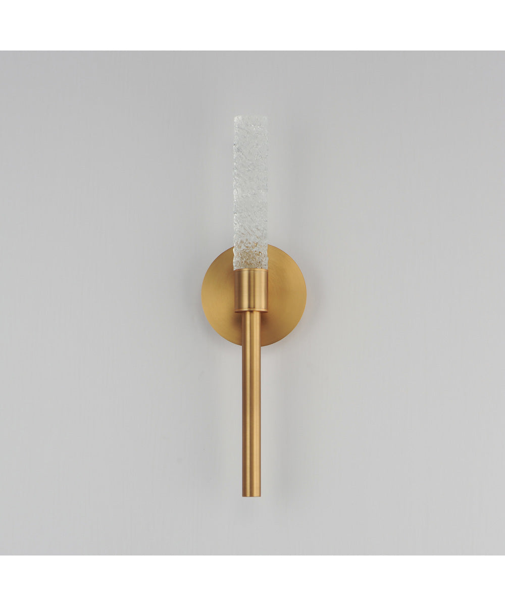 Duchess 1-Light Wall Sconce Natural Aged Brass