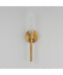 Duchess 1-Light Wall Sconce Natural Aged Brass