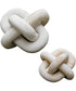 Limestone Link Sculptures, Set of 2