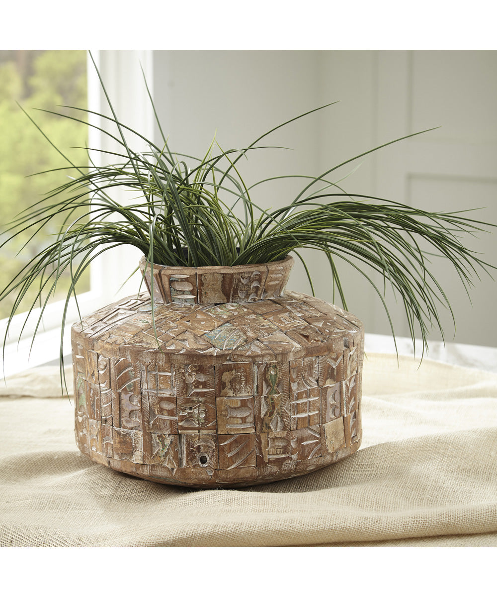 Meltland Vase Natural/Black