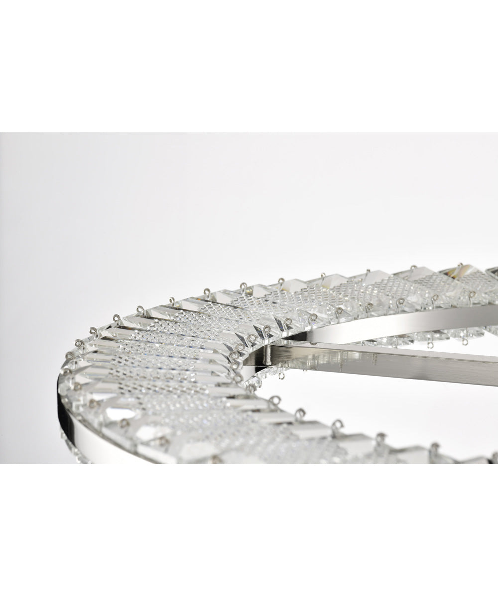 Nova  Close-to-Ceiling Polished Nickel