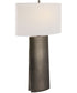 V-Groove Modern Table Lamp