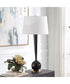 Brielle Polished Black Table Lamp
