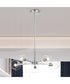 Marlowe 5-Light Chandelier Polished Nickel