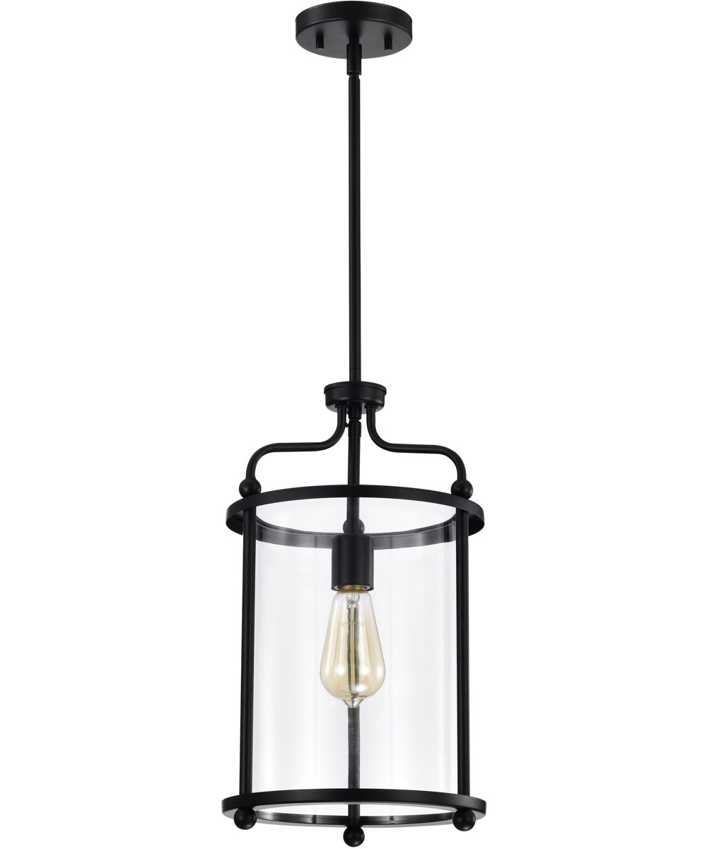 Yorktown 1-Light Pendant Matte Black