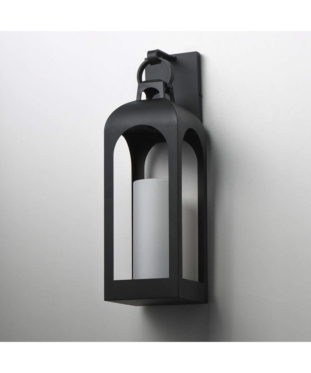 Marrakech 1-Light Wall Sconce Large Black