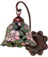 8" Wide Begonia Wall Sconce