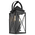 Mystic 2-light Outdoor Wall Lantern Matte Black