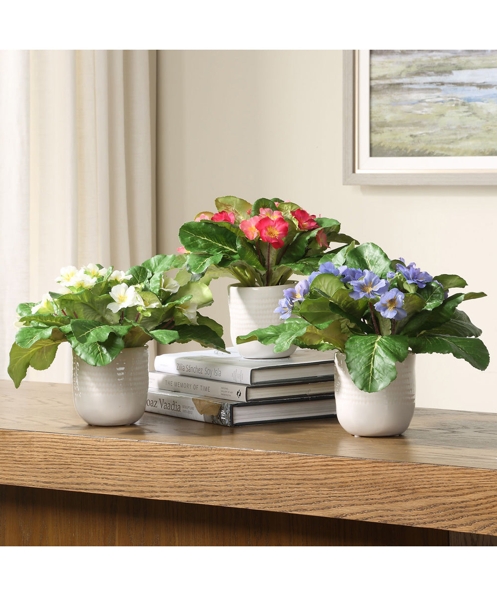 Trilogy Primrose Accents In Vases Set of 3