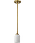 Solara 1-Light Pendant Natural Brass
