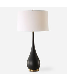 Nocturnal Black Table Lamp