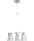 Tanner 3-Light Chandelier Brushed Nickel