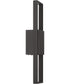 Contact 2-Light Outdoor Lighting Textured Black