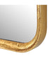 20x30" Wall Mirror Lightly Antiqued Gold Leaf with Glaze