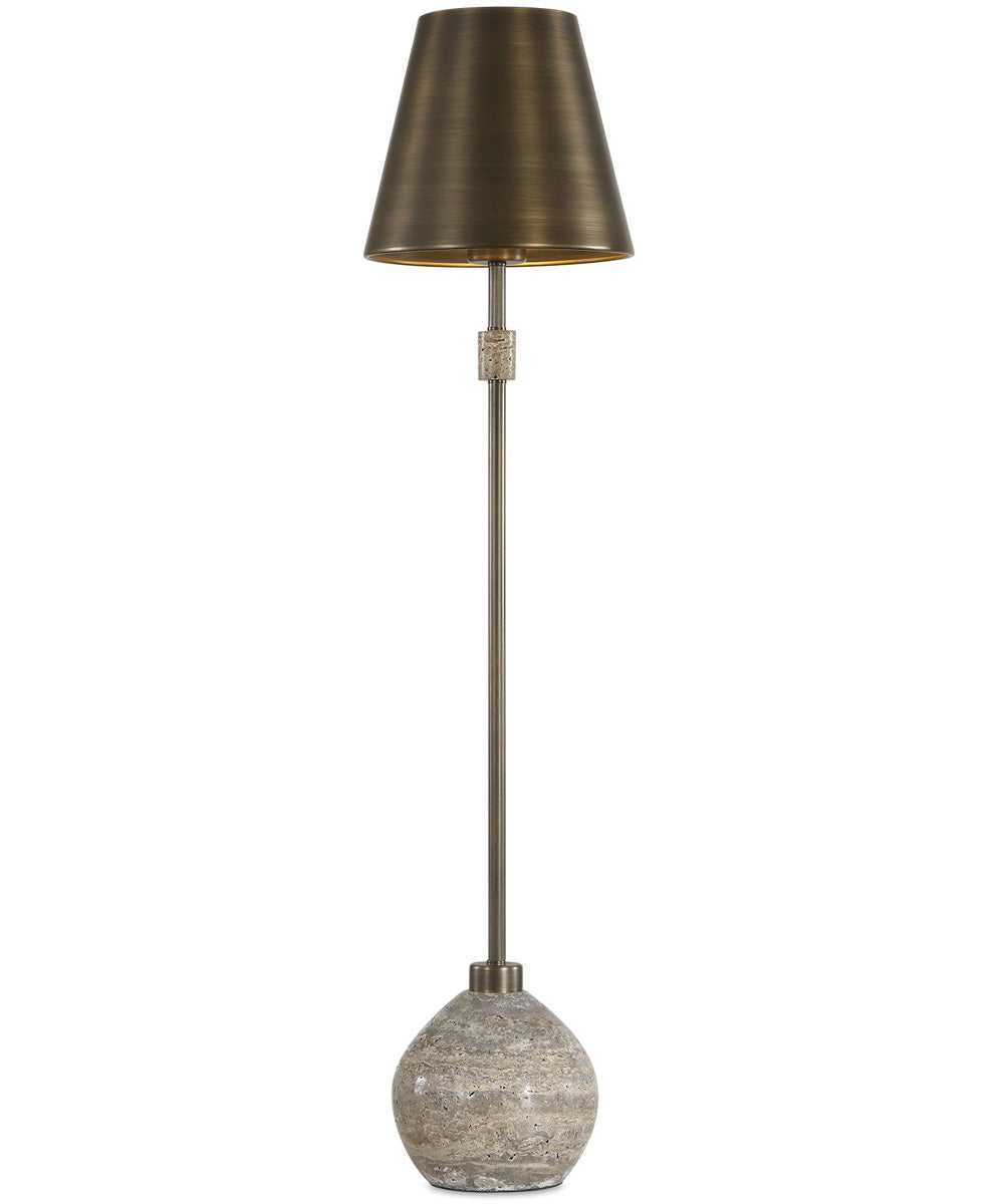 Jaycee Dark Travertine Buffet Lamp