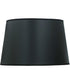 13x16x10 Black/Opaque Gold Foil English Barrel Hardback Lampshade