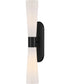 Beau 2-Light Large Two Light Sconce in Black