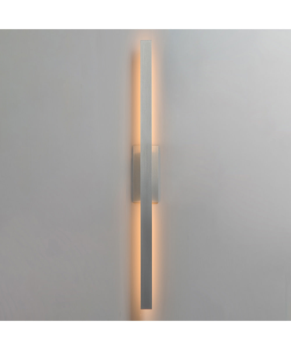 Alumilux Line 5CCT 51 inch LED Outdoor Wall Sconce Satin Aluminum