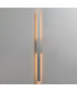 Alumilux Line 5CCT 51 inch LED Outdoor Wall Sconce Satin Aluminum