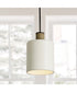 Destin 1-Light Pendant Dark Pewter