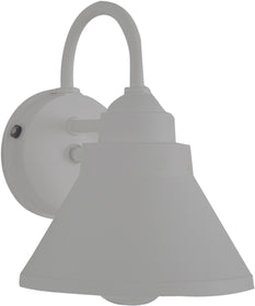 Resilience Lanterns 1-Light Outdoor Lighting Textured White