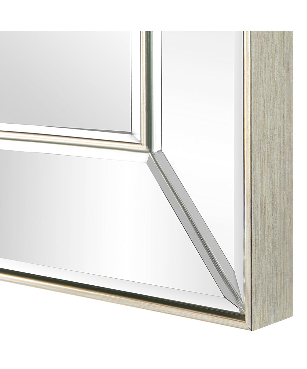 23x34" Wall Mirror in Nickel