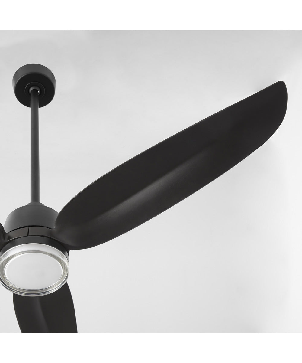 58" Exodus Patio Ceiling Fan Matte Black