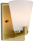 Royale 1-Light Vanity & Wall Burnished Brass