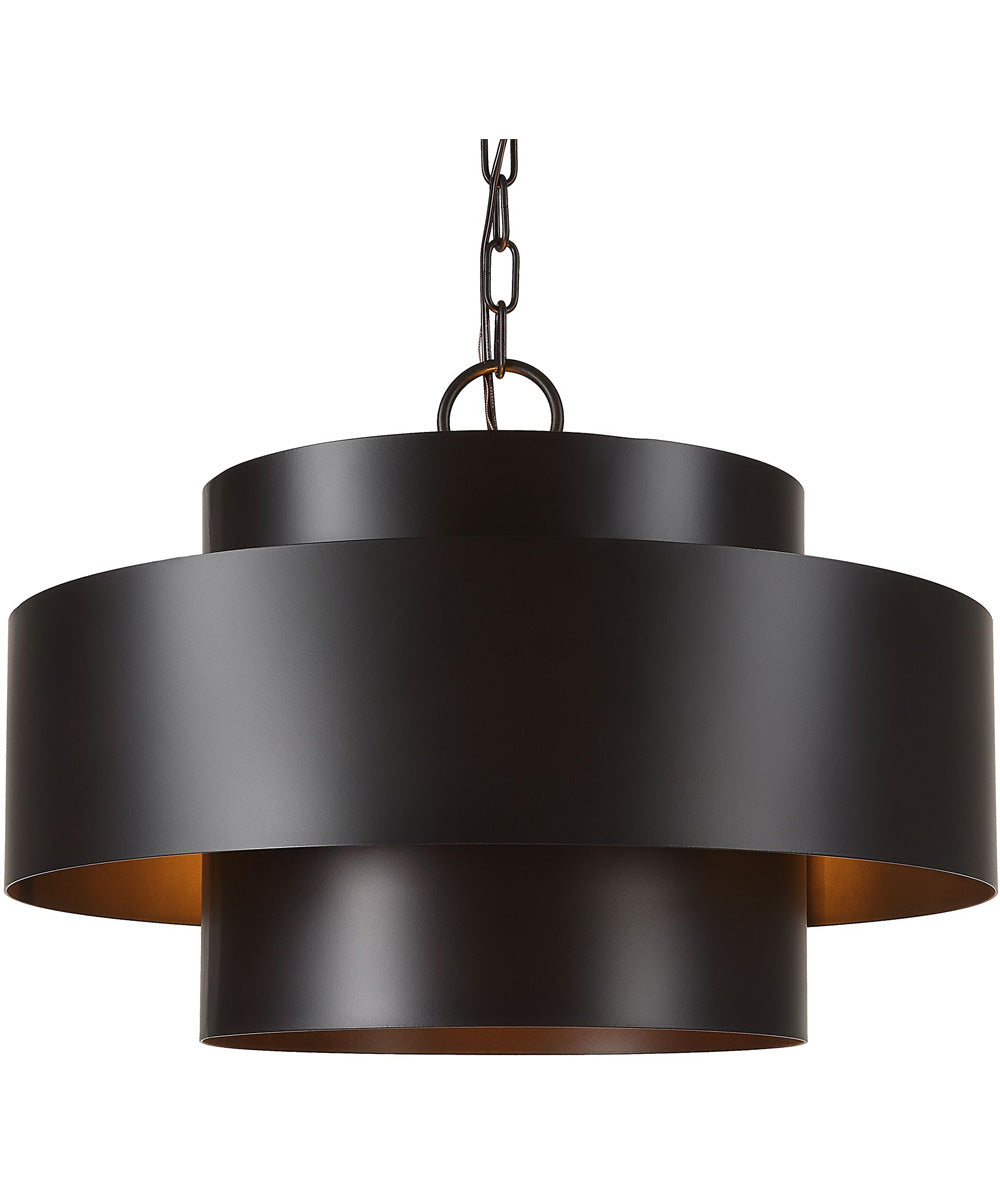 Youngstown Dark Bronze 4 Light Pendant