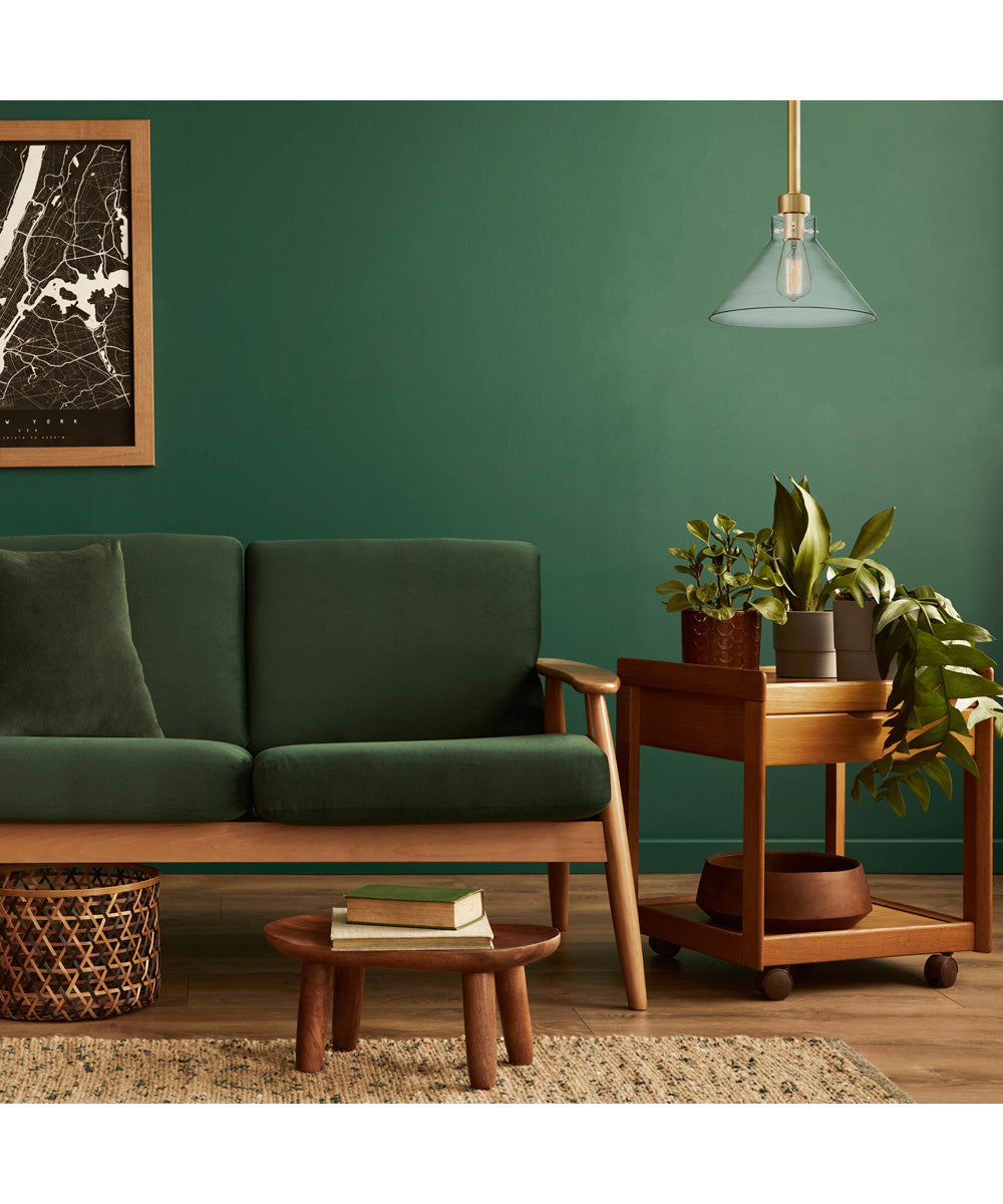 Willow Creek 1 Light Pendant Brushed Gold