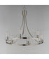 Livingston 6-Light Chandelier Satin Nickel