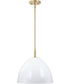 Biba 1 Light Pendant Brushed Gold
