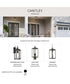 Cantley Small Outdoor Wall Lantern with Clear Glass Panels Antique Bronze