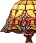 13" High Colonial Tulip Mini Lamp